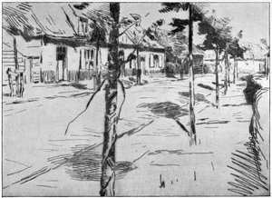 La Route Zélandaise, 1898 de Albert Baertsoen