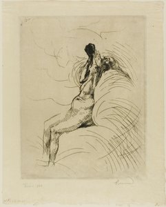 Apoteosis, lámina doce de Mujer de Albert Besnard