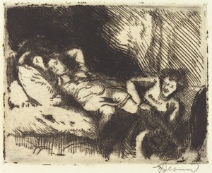 Acostándose de Albert Besnard