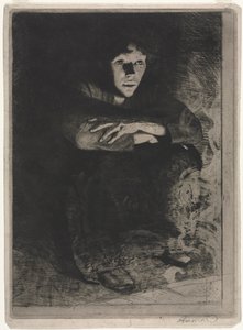 En las Cenizas, 1887 de Paul Albert Besnard