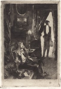El sueño de Iza de Albert Besnard