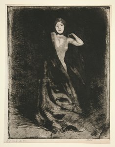 La mujer (frontispicio) de Albert Besnard