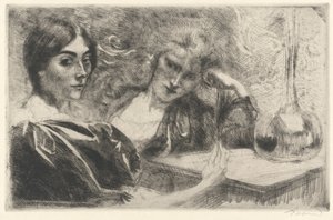 Adictos a la morfina (Morphinomanes) de Albert Besnard