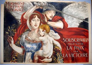 Suscribirse para acelerar la paz mediante la victoria. de Albert Besnard
