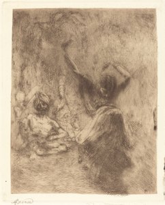La bailarina de Tanjore de Albert Besnard