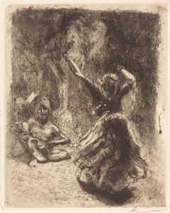 La bailarina de Tanjore de Albert Besnard