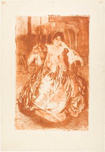 El vestido de seda de Albert Besnard