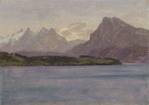 Cordillera Costera de Alaska de Albert Bierstadt