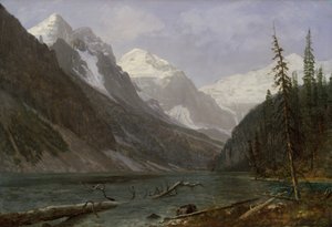 Rocosas Canadienses (Lago Louise) de Albert Bierstadt