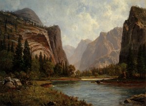 Puertas del Yosemite, ca. 1882