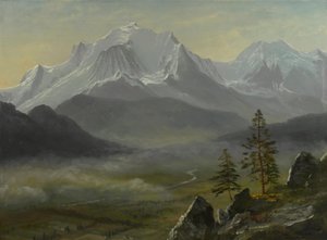 Mont Blanc de Albert Bierstadt