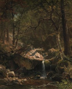 Arroyo de montaña de Albert Bierstadt