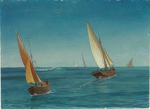 En el Mediterráneo de Albert Bierstadt