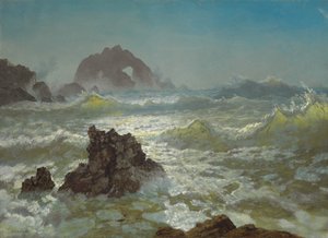 Seal Rock, California, c.1872 de Albert Bierstadt