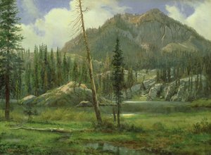 Montañas de Sierra Nevada de Albert Bierstadt