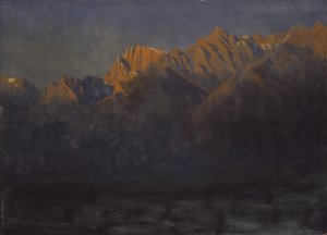 Amanecer en las Sierras de Albert Bierstadt