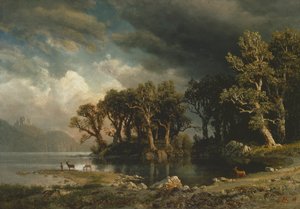 La tormenta que se avecina de Albert Bierstadt