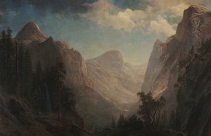 Vista del valle de Yosemite de Albert Bierstadt