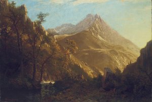 Montañas Wasatch de Albert Bierstadt