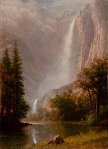 Cataratas de Yosemite, c.1865-70 de Albert Bierstadt