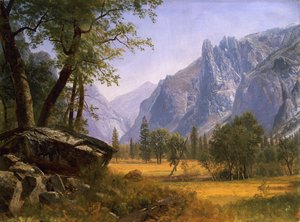 Valle de Yosemite de Albert Bierstadt