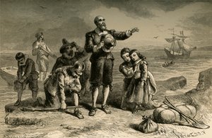 Desembarco de los peregrinos, 1877