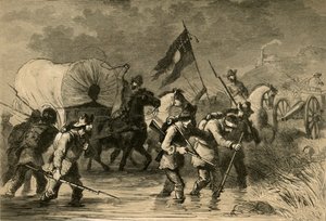Retirada de Lee después de la batalla de Gettysburg, 1878