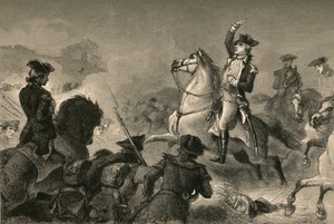 Washington en Monmouth, 1877 de Albert Bobbett