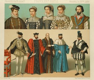 "Le Costume Historique" (La Historia Completa del Traje) por Auguste Racinet, Volumen IV
