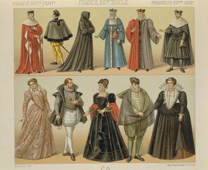 "Le Costume Historique" (La Historia Completa del Traje) por Auguste Racinet, Volumen IV