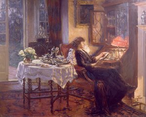 La hora tranquila, 1913 de Albert Chevallier Tayler
