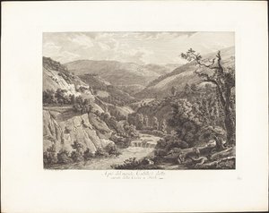 Al pie del monte Catillo, llamado monte de la Cruz en Tívoli
