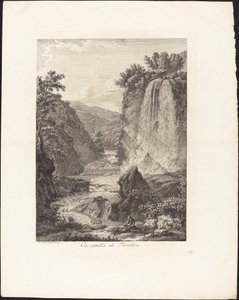 Cascada de Tivoli de Albert Christoph Dies