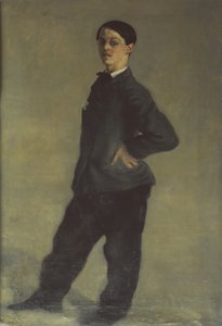 Autorretrato del artista a los 16 años de Albert Daniel Rutherston