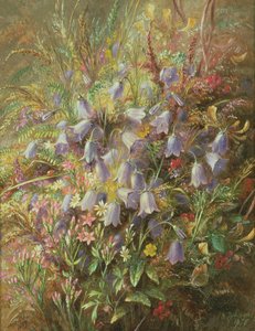Campanillas y otras flores y hierbas del bosque de Albert Durer Lucas