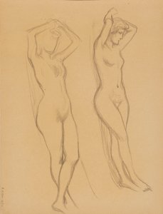 Desnudo de Albert Edelfelt