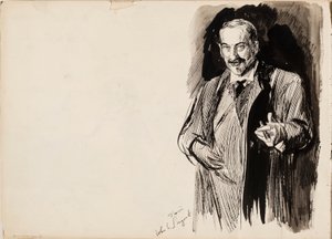 Asher Wertheimer después de John S. Sargent de Albert Edelfelt