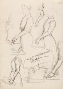 Camille Vallery-Radot, boceto para retrato