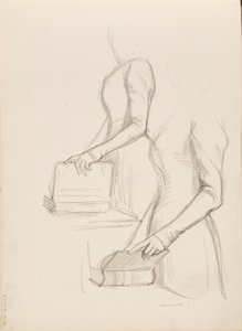 Camille Vallery-Radot, boceto para retrato