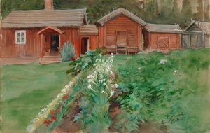 La cabaña de Karlsson de Albert Edelfelt