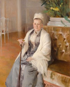 Retrato de la señora Anna Sinebrychoff de Albert Edelfelt