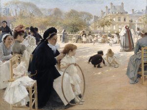 Los Jardines de Luxemburgo, París