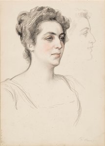 Boceto para un retrato de mujer