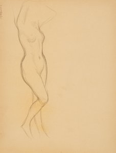 Desnudo de Albert Edelfelt