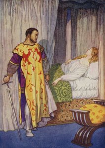 Shakespeare: Otelo (litografía en color)