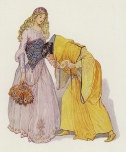 Shakespeare: Romeo y Julieta (litografía en color)