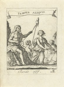 Hércules giratorio Emblemas de amor moralizantes (título de la serie) Devises et emblesmes d