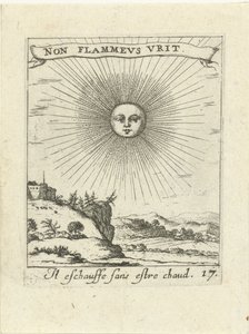 sol radiante Emblemas de amor moralizantes (título de la serie) Devises et emblesmes d