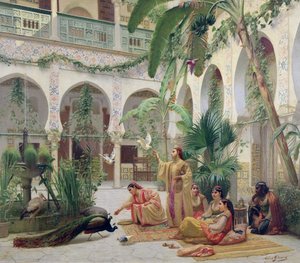 La corte del harén de Albert Girard