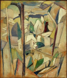 Paisaje en Bermudas de Albert Gleizes